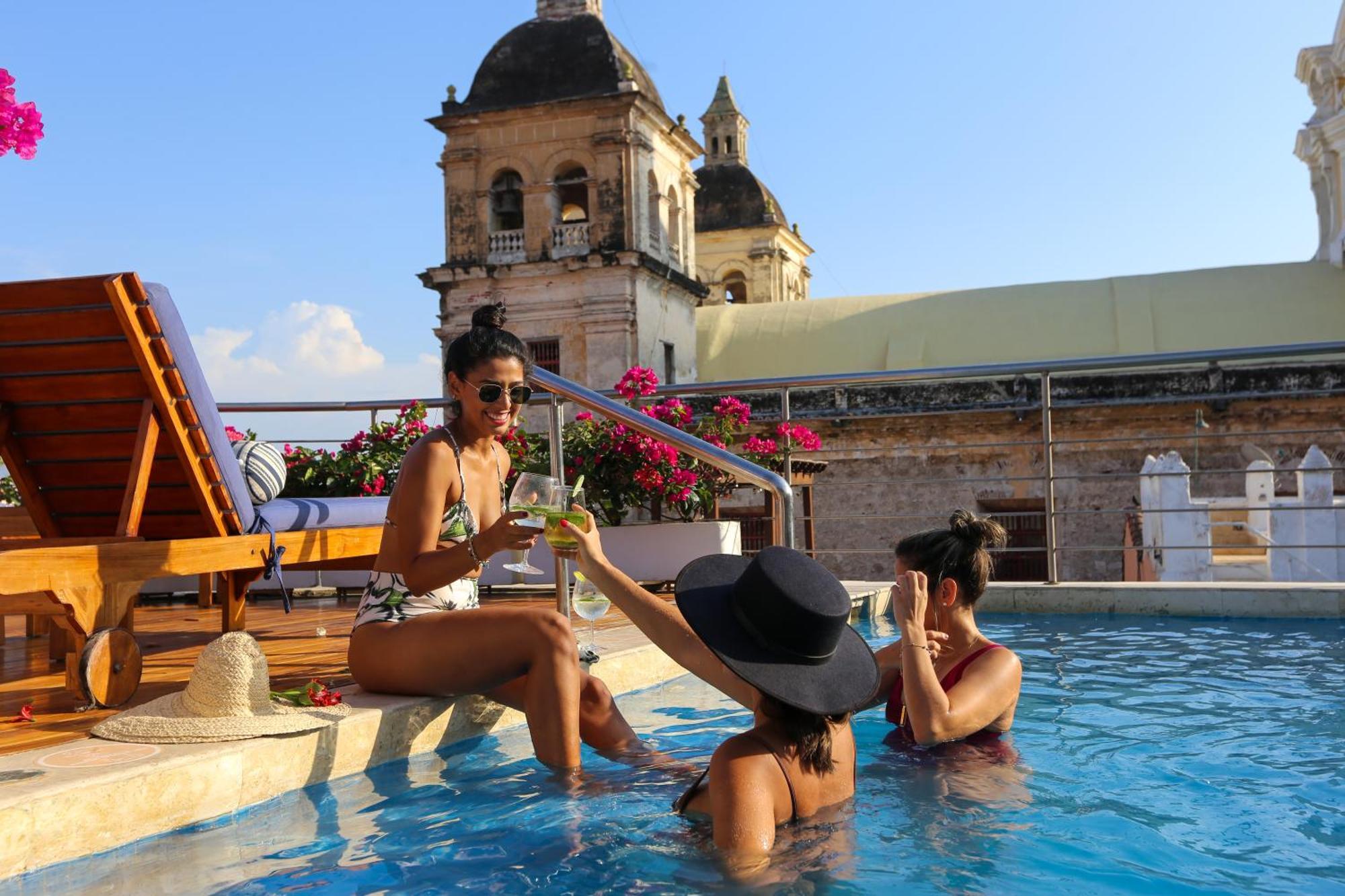 Casa Claver Loft Boutique Hotel Cartagena Exteriör bild